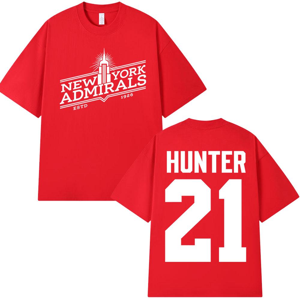 

Rivalry Heated Scott Hunter 21 New York Admiral Tshirts 2026 Summer Men Women Luxury Fashion Cotton Tshirt Y2K Mens Clothing 4XL