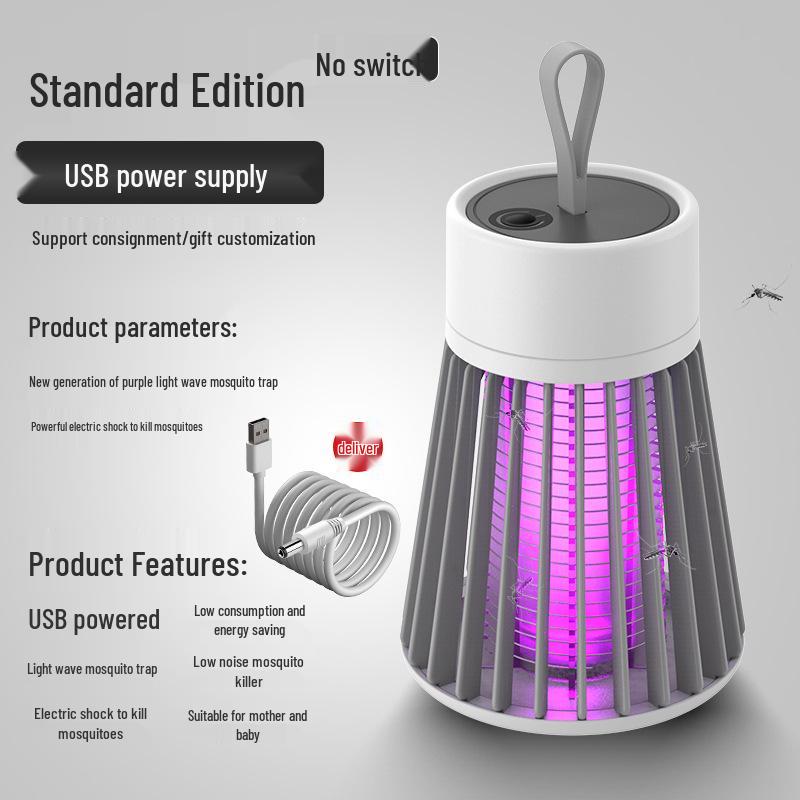 USB Rechargeable Outdoor and Indoor Electric Mosquito Killer Lamp and Repellent Trap