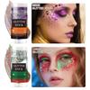 2 Colors Glitter Sticks For Face& Hair& Body, Festival& Rave& Party Makeup, Stocking Stuffers, Pumpkin Decor, Easy to Apply & Remove-16g