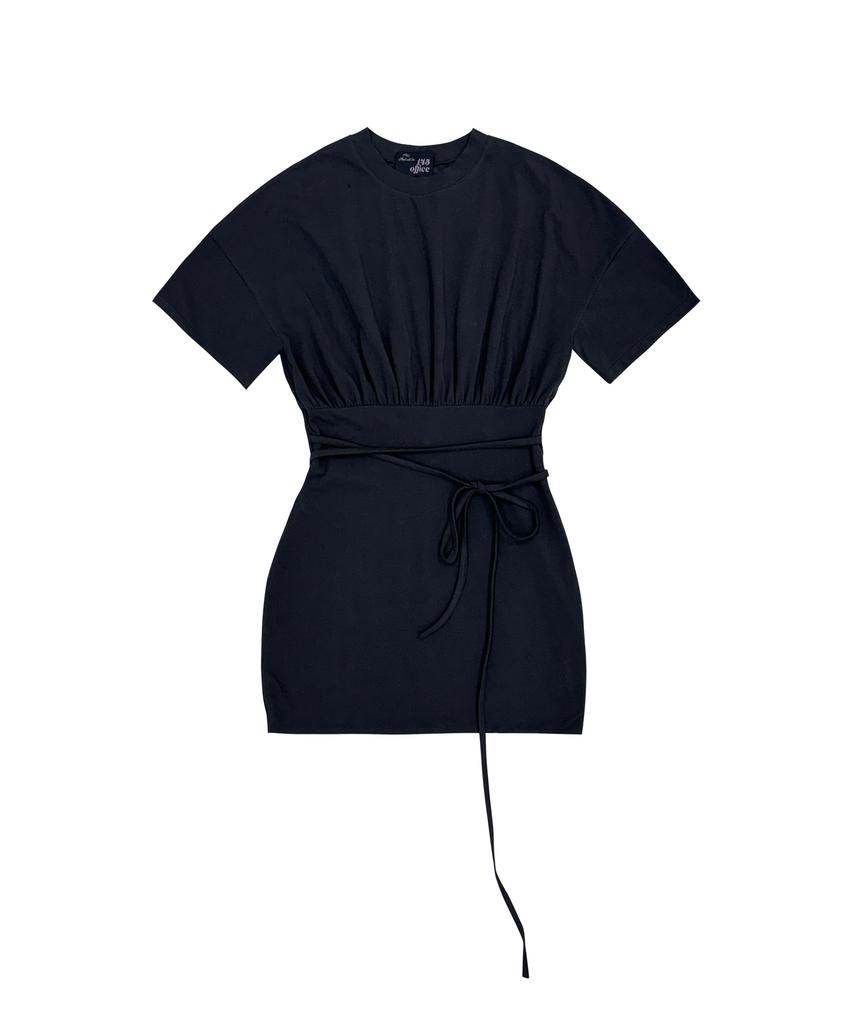 145 Office Goes Everywhere Dress-Charcoal