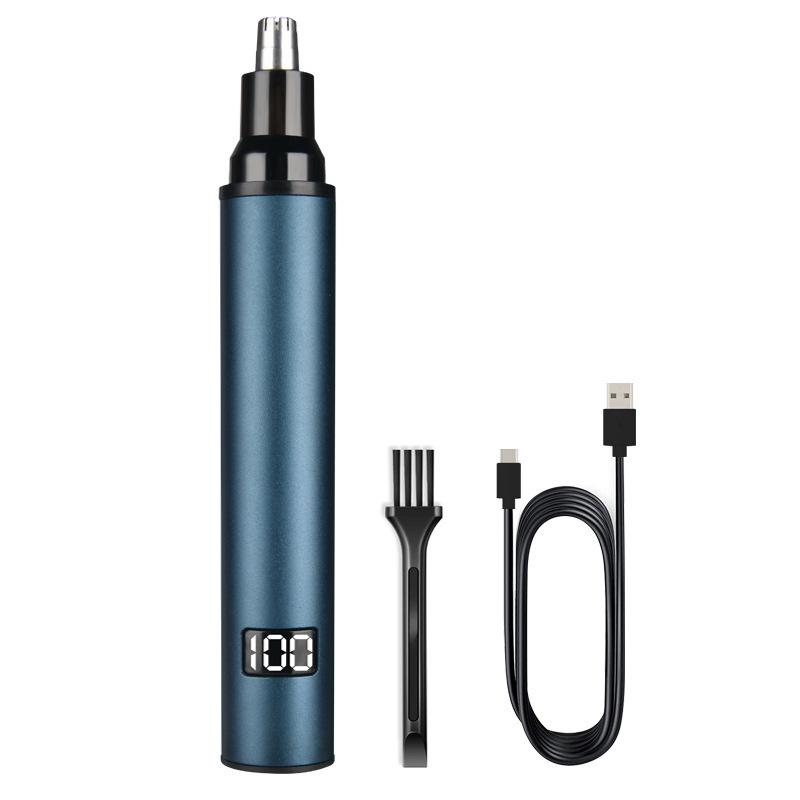 Portable Electric Aluminum Nose Hair Trimmer for Men & Women