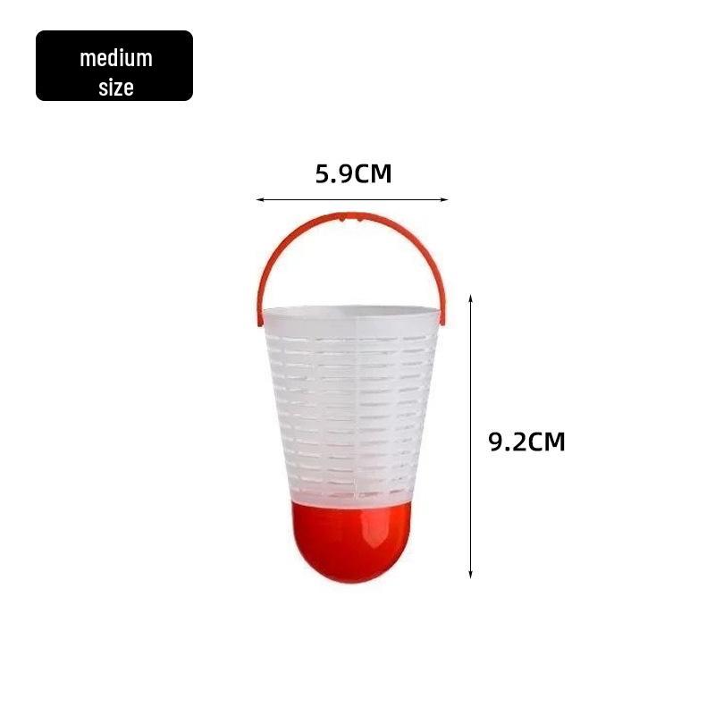 Rope Fishing Kit: Fixed-Point Bait Dispenser, Hand Rod, Float, Bait Cage, Raft Fishing Gear, Auto-Sink Bait Caster.