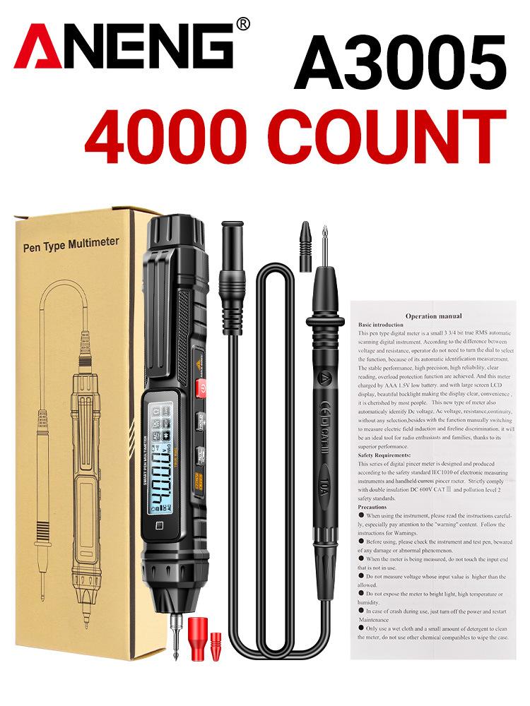 Pen Type Digital Multimeter High Precision Automatic Small Portable Multimeter Digital Multifunction Multimeter