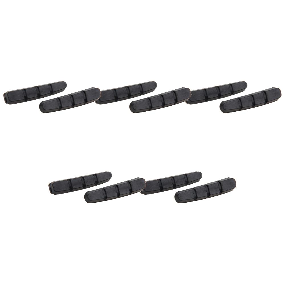 1-5pairs Road Bike Brake Pads Shoes for Alloy Rims Dura Ace Ultegra 105 Cartridge Outdoor Riding Bicycle Brake Shoe Rubber Block