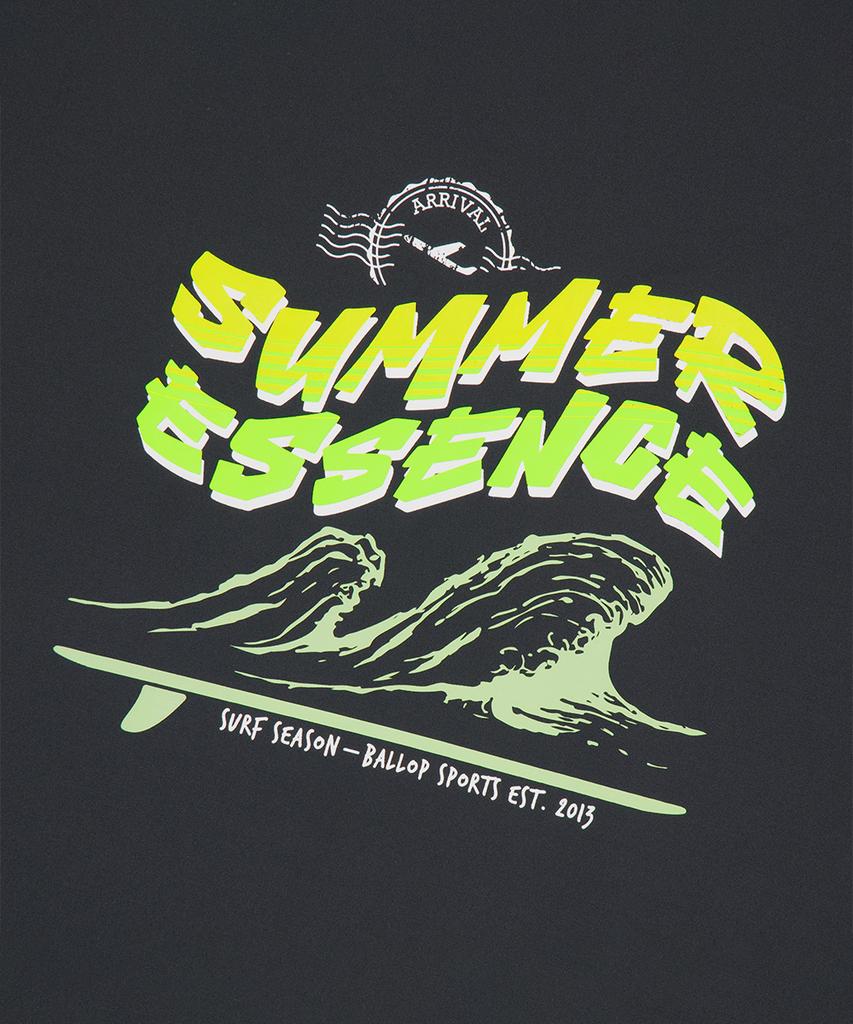 Baellob Surfi Short Sleeve Rash Guard Black