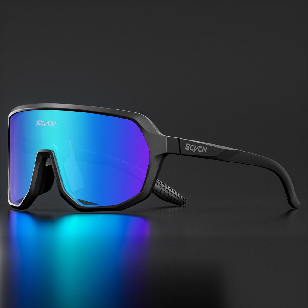 SCVCN Cycling Glasses UV400 Photochromic Sunglasses Men Sun Mountain Bike Road Bicycle Eyewear Sports Running MTB Cycle Gogg