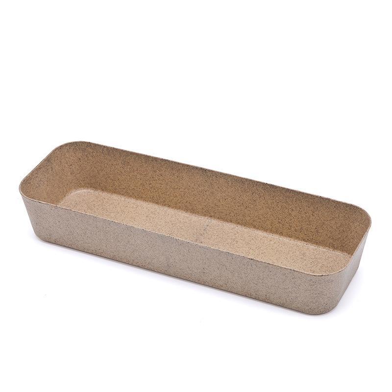 

2026 Rectangular Storage Box Japanese Drawer Box Storage Box Household Tea Tray Nut Snack Box Drawer Built-in Partition