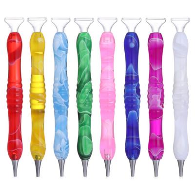 DIY Sewing Accessories Cross Stitch Embroidery Resin Pen Point Drill Pen Alloy Replacement Pen Heads Resin Diamond Painting Pen