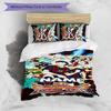 3pcs Custom Name Captain Tsubasa Dream Team Bedding Set Duvet Cover Closure Includes 1 Duvet Cover & 2 Pillowcases for All Seasons Bedroom Decor