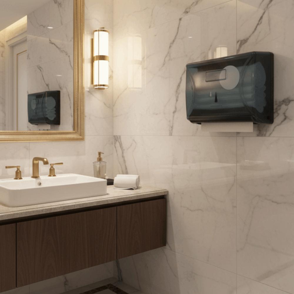 Waterproof Wall-Mounted Tissue Dispenser Large Capacity Tissue Holder  KTV Usage