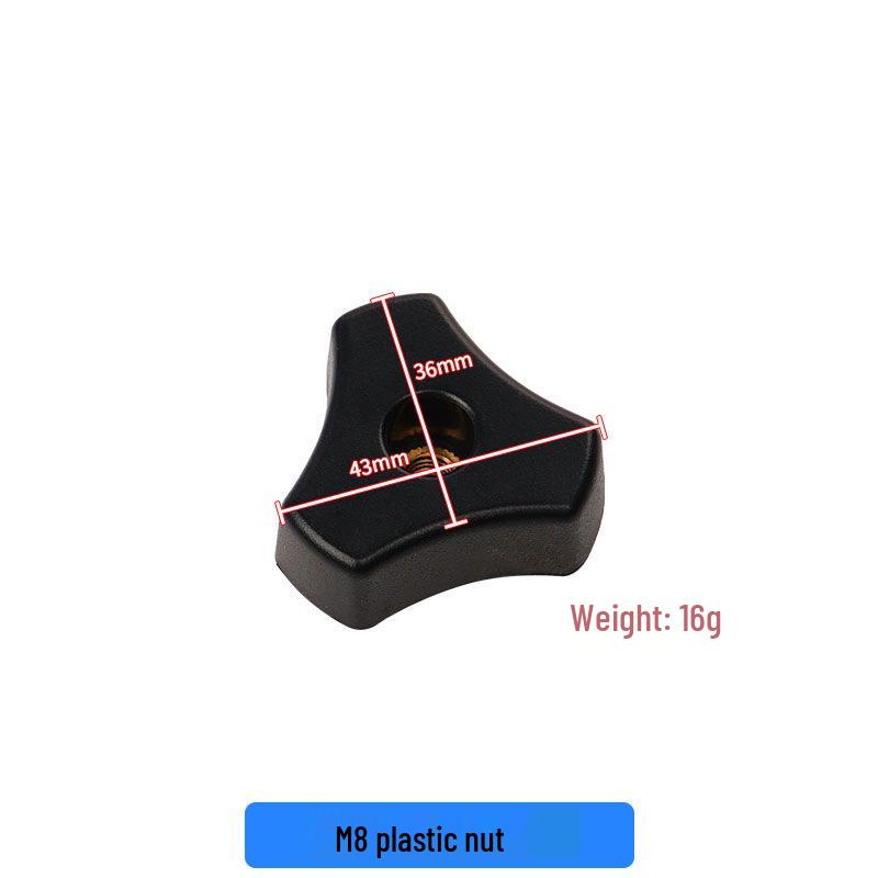 Aluminum Pressure Block T-Slider Handle for Woodworking T-Slot Guide Rail