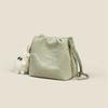 Bucket Bag 2025 New Leather Messenger Women's Bag Versatile High-end Light Luxury Niche Chain Shoulder Bag