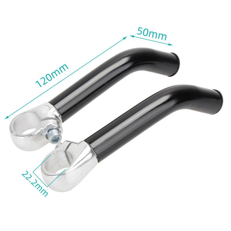 22.2mm MTB 1 Pair Alloy Mountain Bike Handle Bar Ends Bicycle Handlebar End