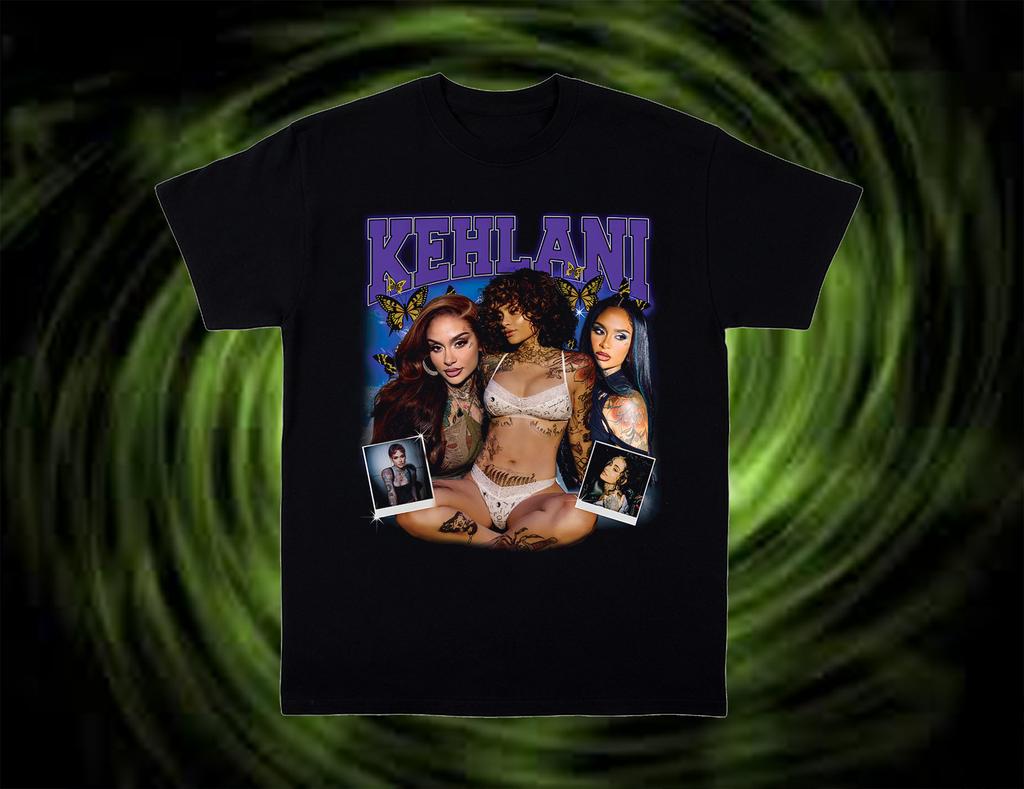 Kehlani Thank You For The Memories T-Shirt Black Size S-4XL CG870