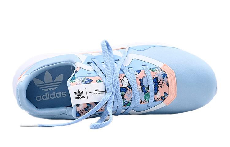Adidas Originals Flex Collection J Comfortable Low top Kids' Running Shoes Blue White Pink Teenagers Q47141