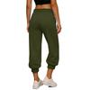 Pantalones Jogger de Cintura Alta con Cordón para Mujer, Corte Holgado, Puño Elástico, Pantalones de Chándal Casual con Bolsillos para el Uso Diario