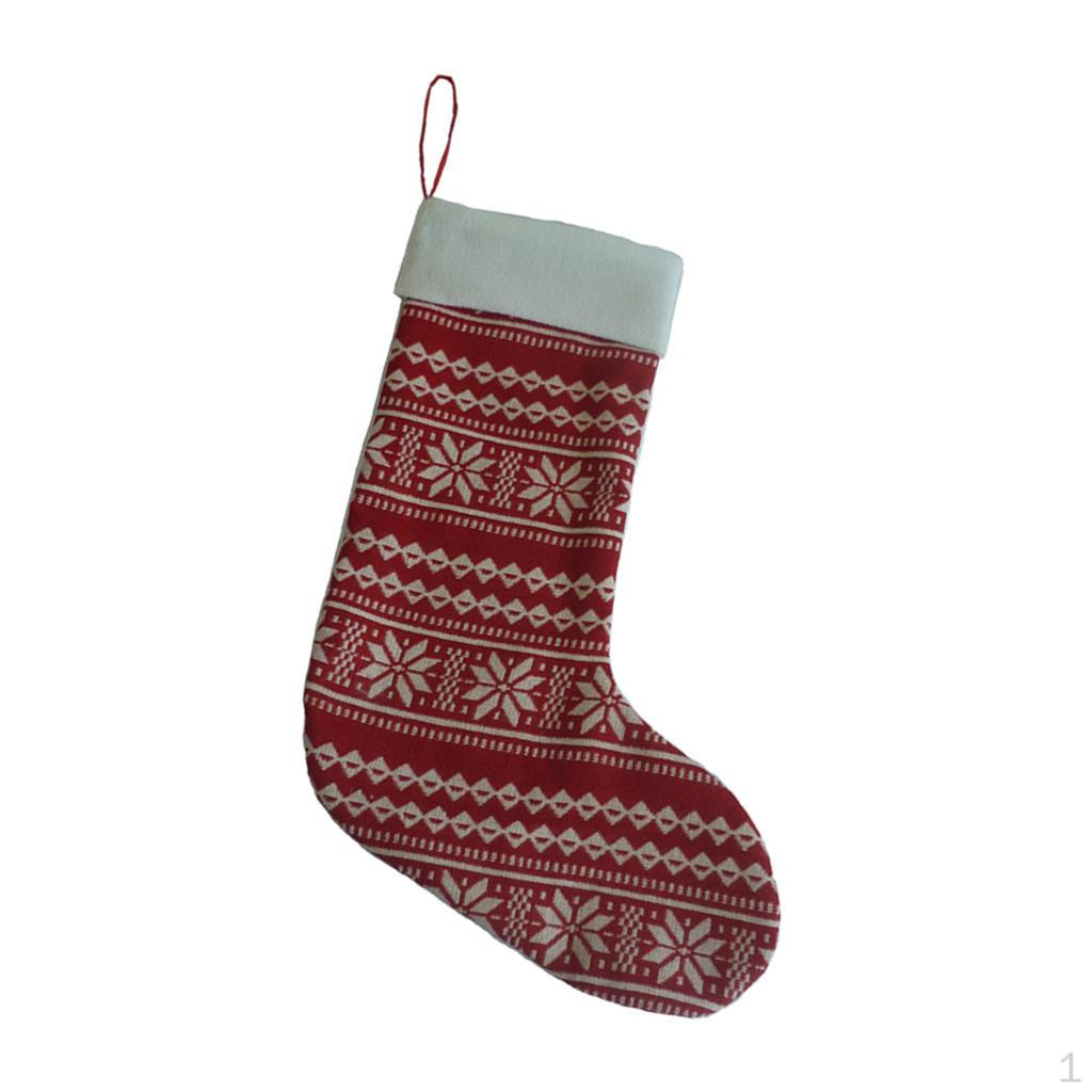 

Stockings Rustic Year Hanging Ornaments красный