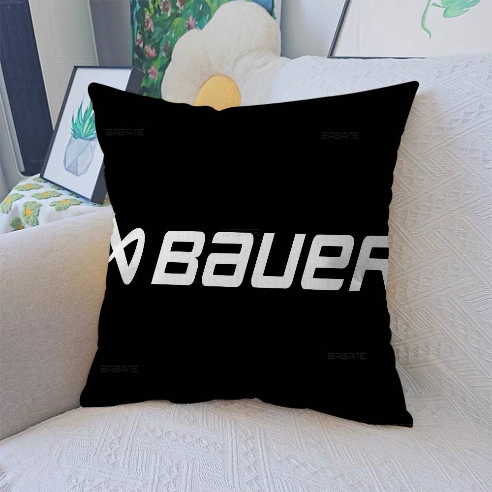 B-Bauer Hockey Maple Design Cushion Cover Happy Autumn Harvest Decor Holiday Decorati Pillow Cover