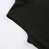 Women's Sporty Fashion Sleeveless High Neck Bodysuit