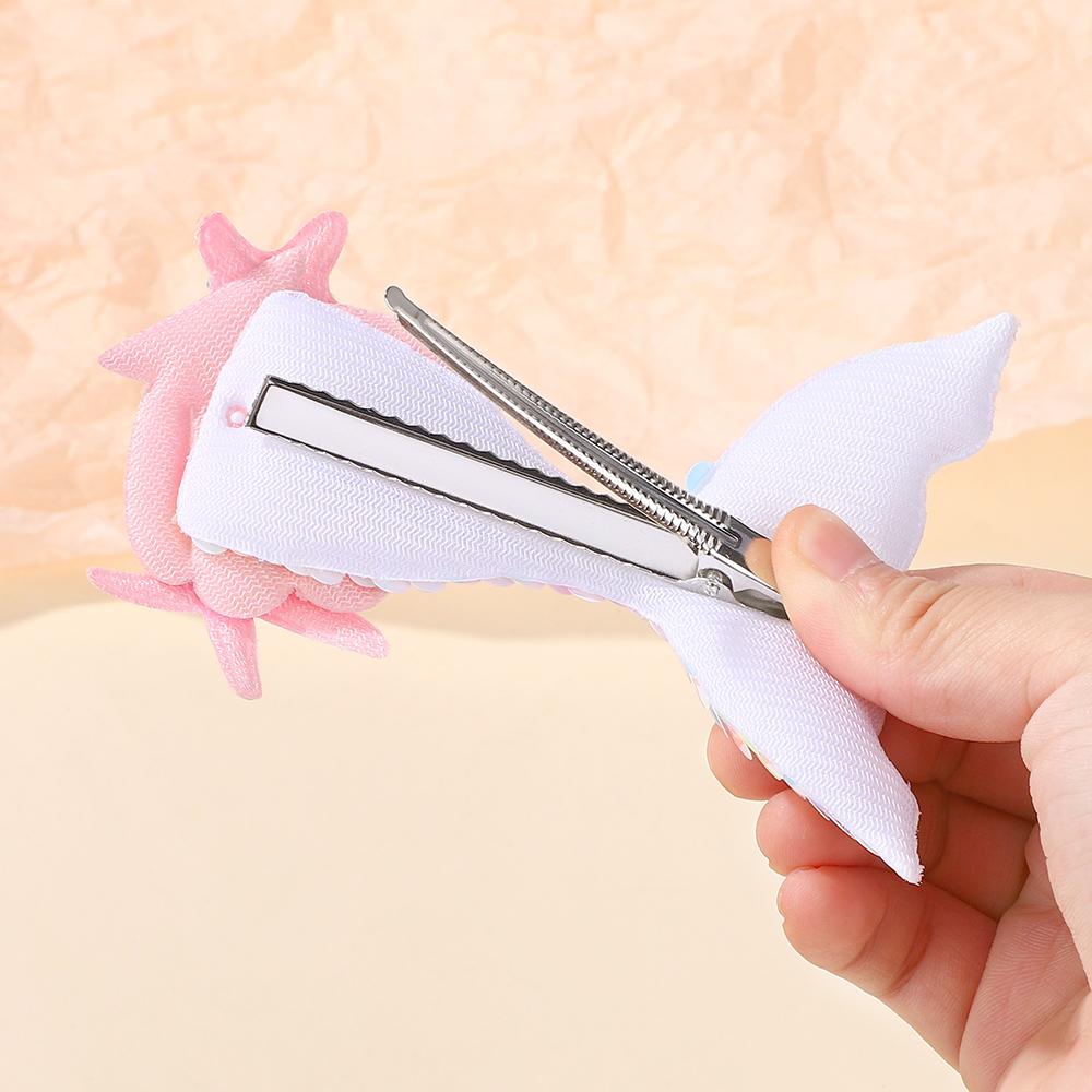 LOVEKIKI 2Pcs/lot Sparkling Mermaid Hair Clip Headband Set Kids Performance Vacation Hair Accessory Exquisite Headwear Gift