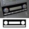 Glossy Piano Black Climate Control Cover Trim For Chevrolet Corvette C6 05-07