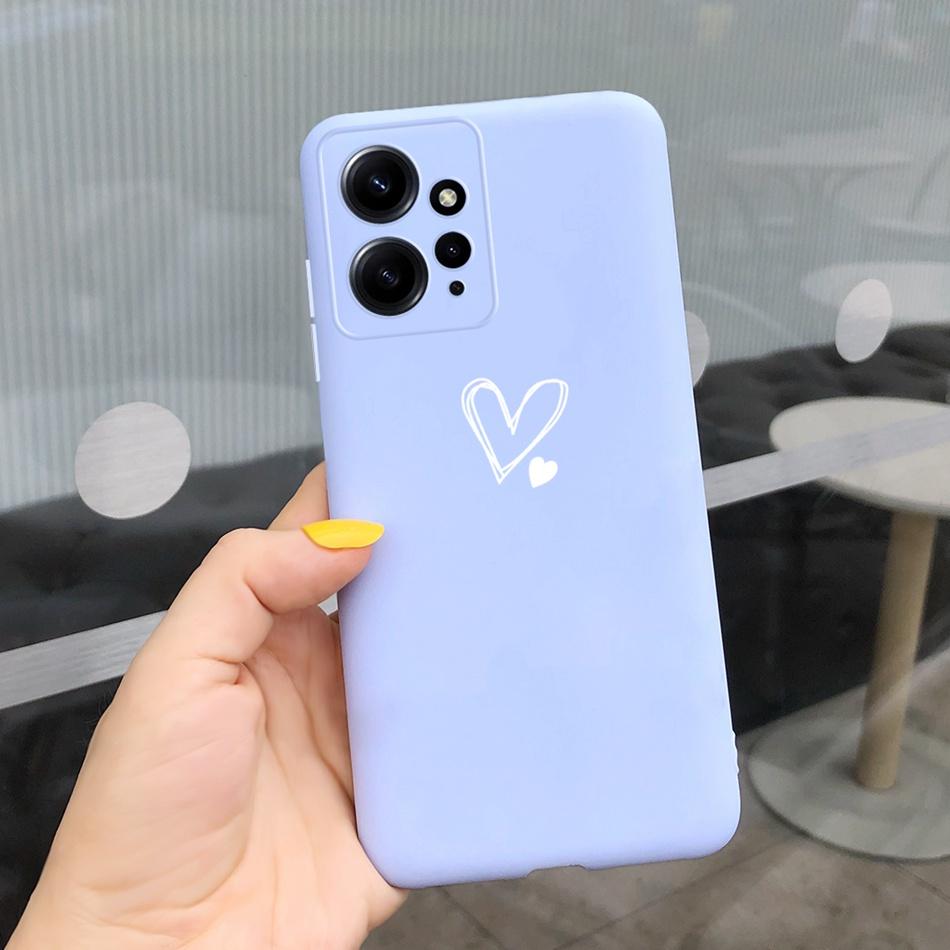 Case For Xiaomi Redmi Note 12 4G Note12 Pro Global Cute Sunflower Candy Color Soft Silicone Cover For Redmi Note 12 Pro 12Pro 5G