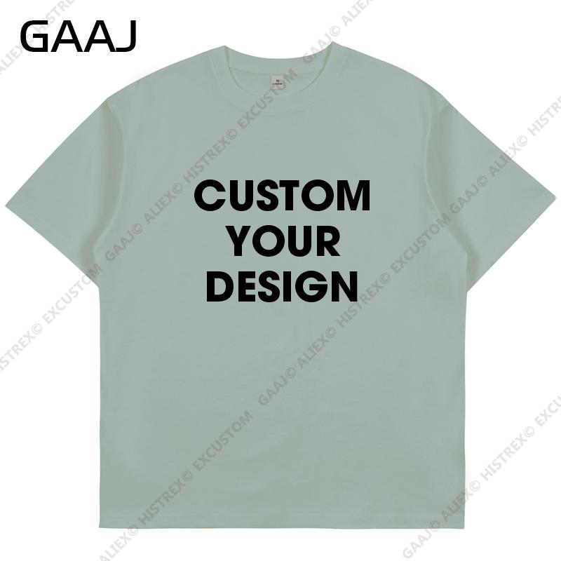 

Custom Print 100 HeavyWeight Cotton 300gsm T Shirt Tee Customized Your Design Brand Hip Hop Men Women Oversized Thickren TShirt 4XL
