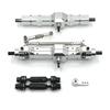 WPL 1/10 C74 1/16 C14 C24 C34 C54 B14 B24 Metal Front Rear Axle and Drive Shaft Servo Arm Set RC Car Upgrade Parts Accessories