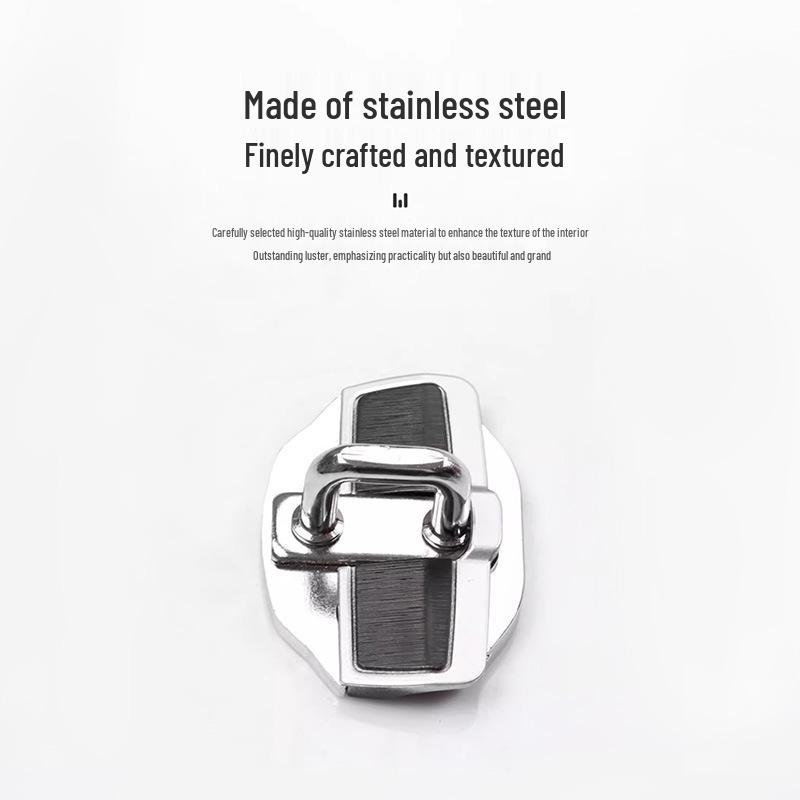 Honda Accord/Civic/Fit TRD Door Lock Buckle Cover for Noise Reduction & Interior Decoration