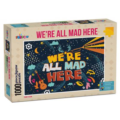 Puzzle Funbox Nous sommes tous fous ici (1000 pièces)