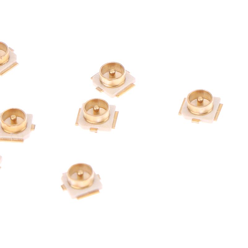 10Pcs High Quality UFL Seat IPEX / IPX Connector U.FL-R-SMT RF Wire Coaxial Connectors Socket Antenna 20279-001E