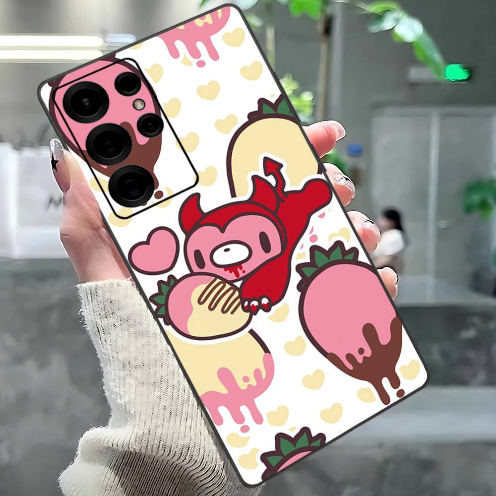 

Popular Cute G-Gloomy B-Bear Phone Case For Samsung S 24 Fe 25 Ultra Plus 20 Lite 21 30 22 23 24 22 Ultra 5G Fundas Samsung S25PLUS