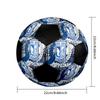 Kks Lech Poznan Indoor Soccer Ball Colorful Machine Stitched PVC Size 5 Team Training Competition Ready Durable High-Bounce Cool Sports Gift