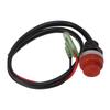 Outboard Engine Start Stop Switch 689‑81870‑00 Keyless Push Button Switch for Marine Boat