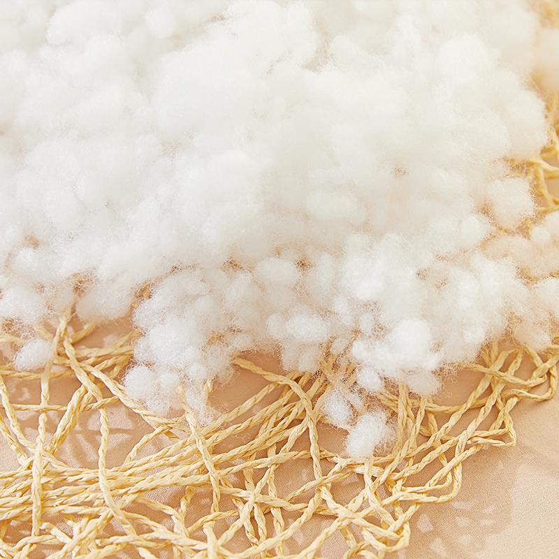 Handmade PP Cotton Pillow Core: Fluffy, High-Elastic Silk Fiber Filling for Cushions and Dolls