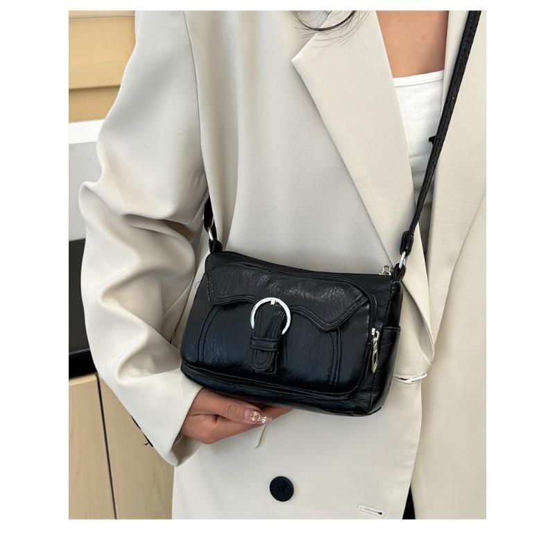 Simple and Casual Large Capacity Single Shoulder Crossbody Bag