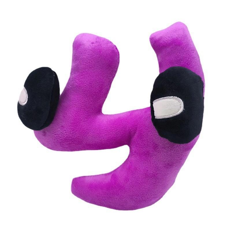 0-9 Number Lore Plysjleketøy Karakterdukke Kawaii Kosedyr Alfabet Lore Plysjleker for Barn Pedagogiske Gaver