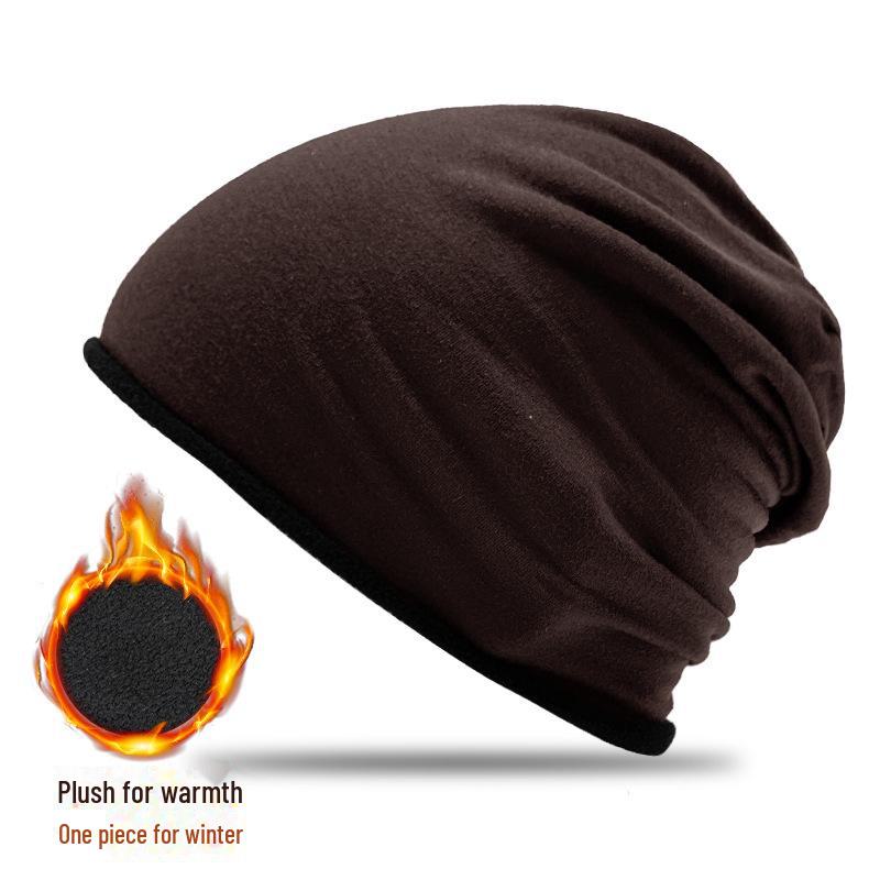 Winter Warmth Double-Layer Cycling Hat with Windproof Ear Protection