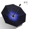 Sun umbrella three-fold vinyl sunscreen women's weather and rain anti-ultraviolet parasol folding umbrella umbrella