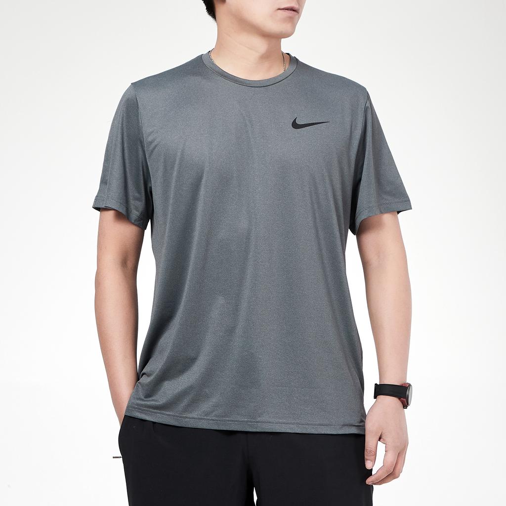 Nike Pro Dri-Fit Casual Sports Quick-Dry Crew Neck T-Shirt Men Tops Smoke-Grey CZ1182-010