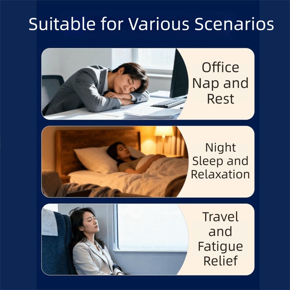 Light Blocking Weighted Eye Mask Breathable Eyepatch Skin-Friendly Gravity Sleep Mask  Gift