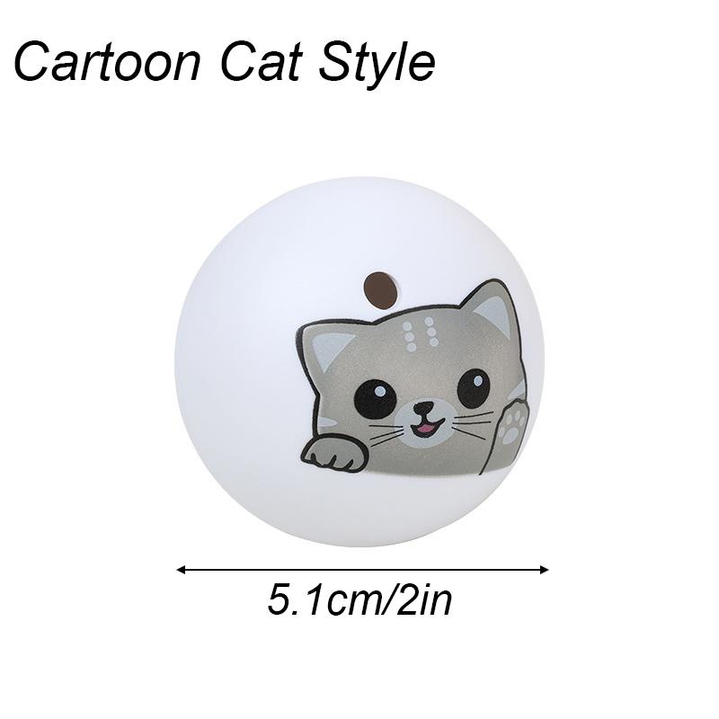 Cat Interactive Ball Training Kitten Electric Cat Ball Training Toy Kitten Touch Sounding Pet Squeak Toy Ball