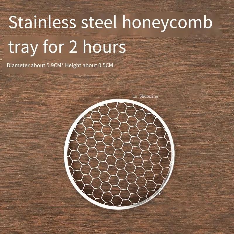 

Incense Coil Shelf Stainless Steel Round/rectangular Spider/cellular Web Fireproof Mat Net Censer Incense Stick Fragrant Holder