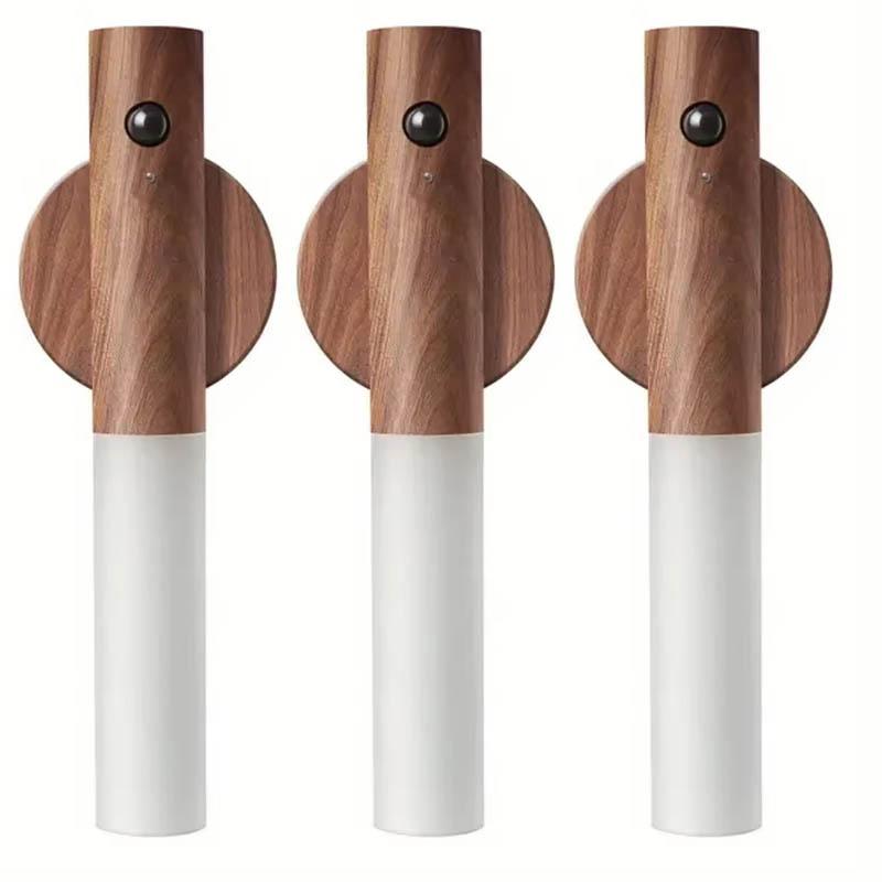 LED USB Night Light Magnetic Wall Lamp Kitchen Cabinet Closet Light Home Staircase Bedroom Table Move Lamp Bedside Lighting -1PC