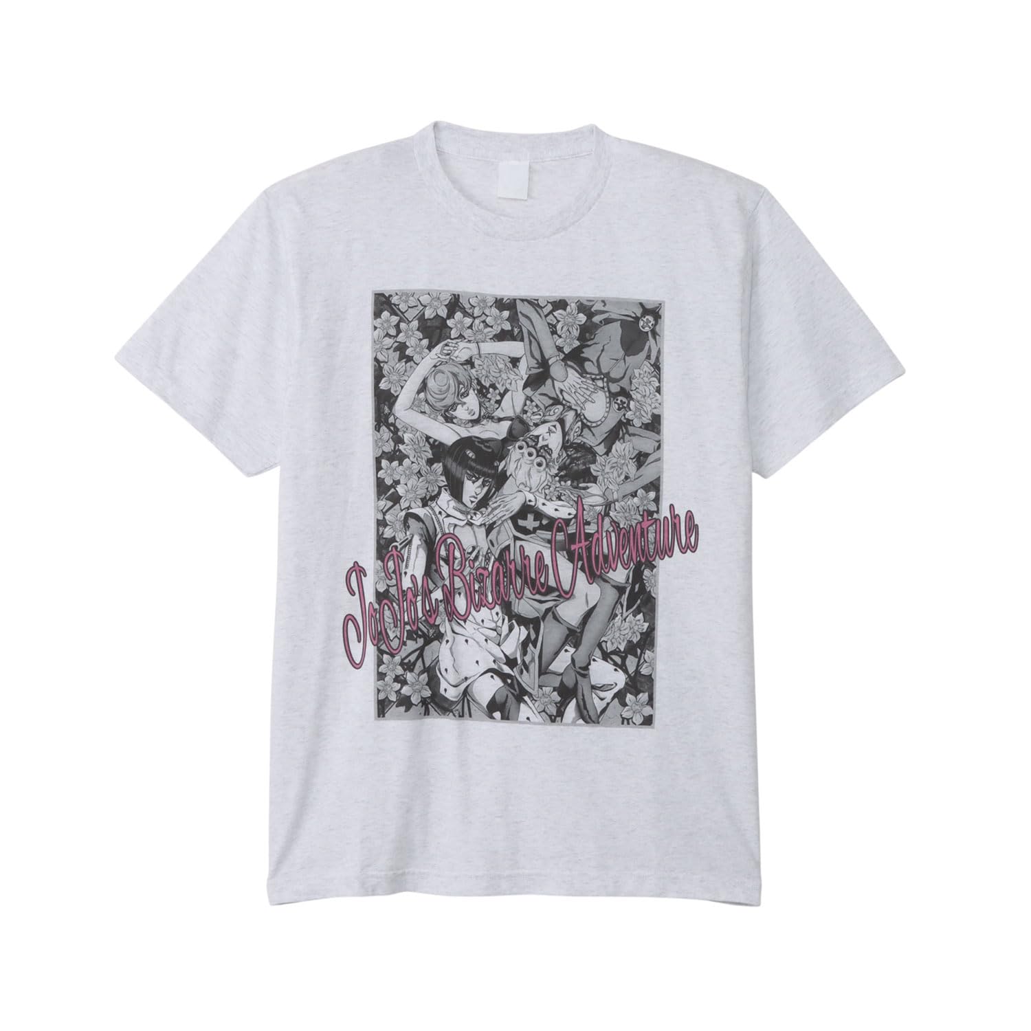 

Small Planet Bizarre Adventure Golden Wind Size XL JoJo s T-Shirt, Flower,