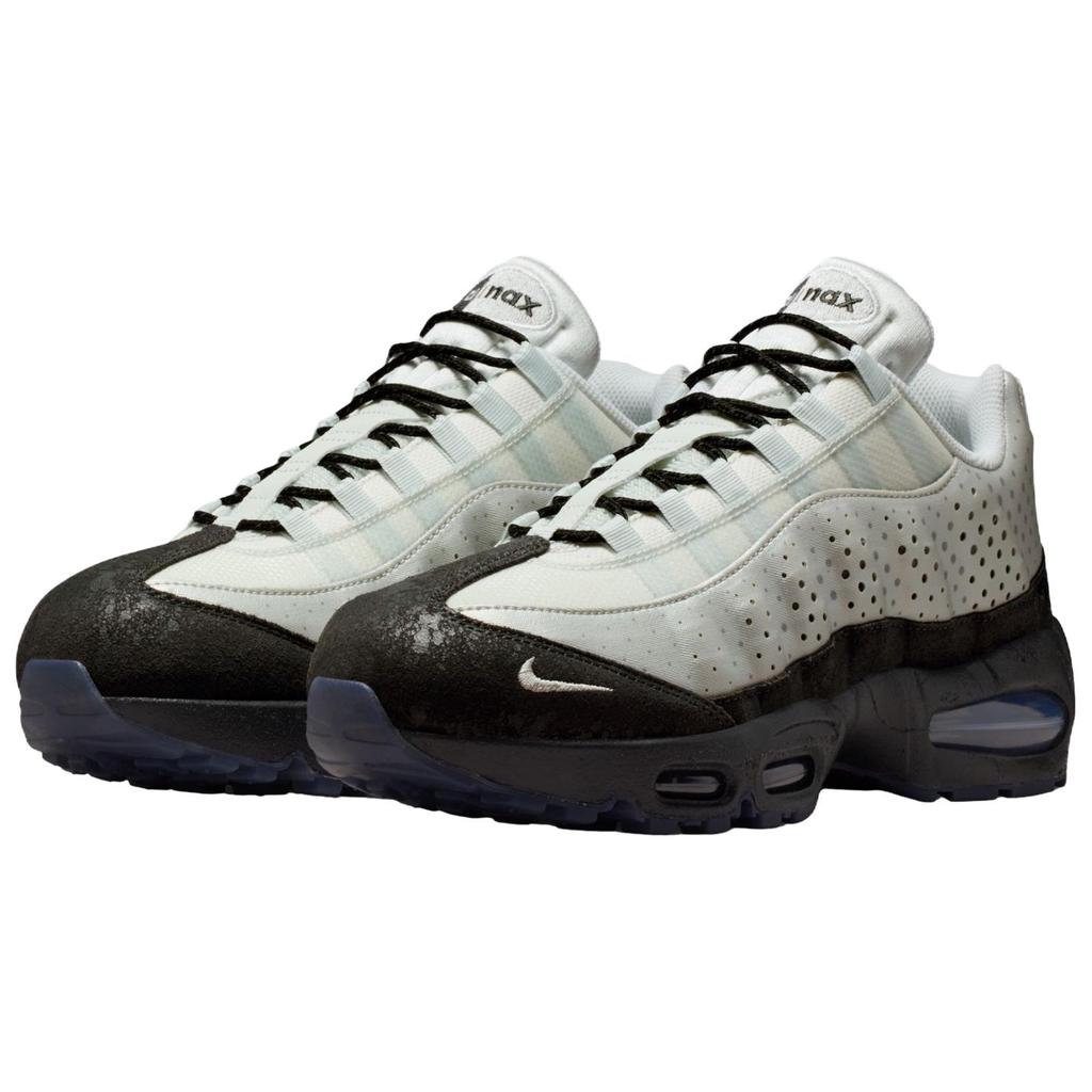 Nike Air Max 95 OG 211 Unisex Sneaker Schwarz Photon-Staub Metallisch-Silber Dunkel-Rauch-Grau Kühl-Grau Off-White Gymnastikrot IQ3363-025