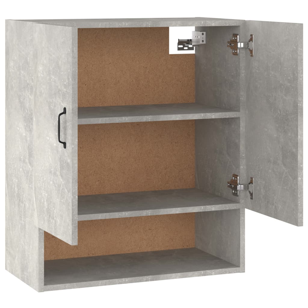 Vidaxl Wall Cabinet, Concrete Grey, 60X31X70 Cm