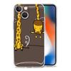 Giraffe Illustration Phone Case For iPhone 11 Cases iPhone 15 12 13 14 16 Pro Max X XR XS 14 15 Plus 16Pro iPhone16 Clear Cover