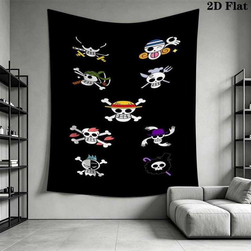 One Piece Wall Tapestry Aesthetic Wall Hanging Printed Fabric Blanket Decorative Tapestries For Bedroom Living Room Home Decor