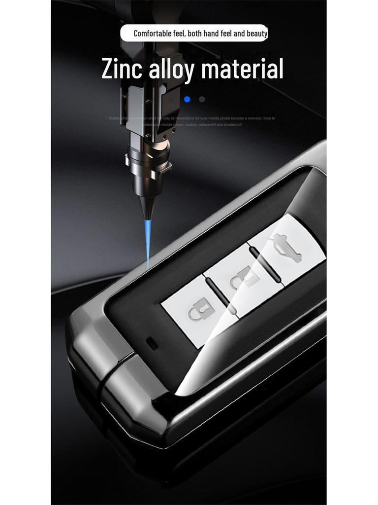 18 Mitsubishi Outlander, 21 Jinxuan ASX, Yige Yishen Metalowy Pokrowiec na Kluczyk Samochodowy i Klamra